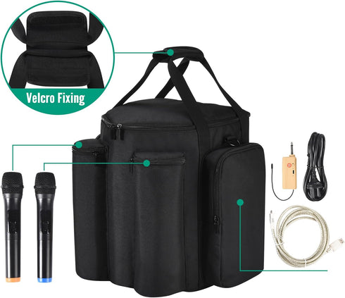 Travel Case for Bose S1 Pro+, Compatible Carrying Bag with Removable Shoulder Strap for Bose S1 Pro Portable Bluetooth