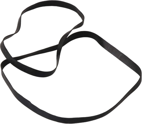 Lovermusic 20Pcs Flat Cassette Tape Machine DVD Drive Rubber Belt Replacement, Black