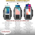 Adjustable Waterproof Phone Armband Case for Running, Compatible with iPhone Pro Max/Plus/Mini/SE and Galaxy S