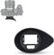 JJC Camera Viewfinder Eyecup for Sony A7R V A7R5 A7 IV A7M4 A7S III, Oval Shape Soft Silicone Design