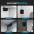 Passive Outdoor Speakers Wired Waterproof - 3.5 Inch 3 Way 200W Surface Marine & Wall Mount Speakers for Indoor Outdoor