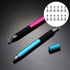 12 Pieces Universal Replacement Disc Tip Stylus Pen Tips Round Transparent Disc Tip for Touch Screen Tablet Phone Replacement Disc Tips for Stylus Pens, Pen with Stylus Tip, Styluses