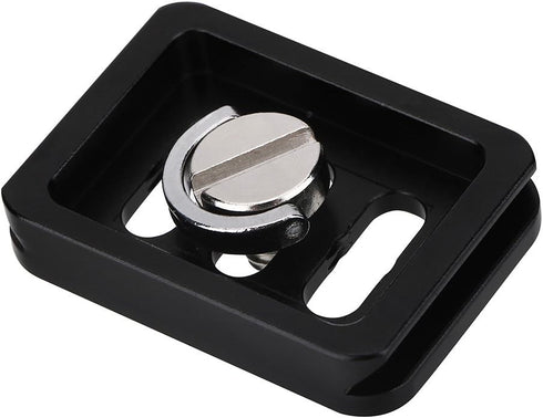 Quick Release Clamp Adapter - Mini Portable Aluminium Alloy Quick Release Plate for TY-C10 T005 / T-025 Ball Head