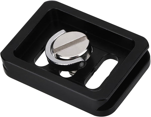 Quick Release Clamp Adapter - Mini Portable Aluminium Alloy Quick Release Plate for TY-C10 T005 / T-025 Ball Head