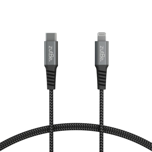 Shield 2 USB-C to Lightning Cable Braided with Kevlar, for iPhone 14/13/12/11 Pro/Pro Max, Supports Power Delivery