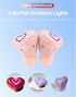 5.3 Yoidesu Earbuds Stylish Heart Shaped, HiFi Stereo Sound Bluetooth Headphones with Charging Case, Cute Creative