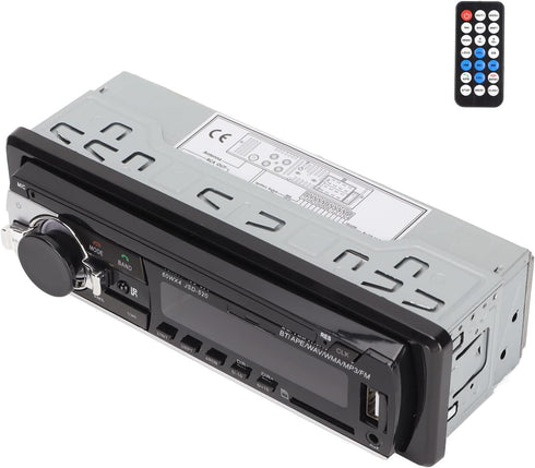 Multimedia Car Stereo Receiver, Car Radio with AI Voice Control, Bluetooth Hands-Free Calling, Support MP3 WMA WAV