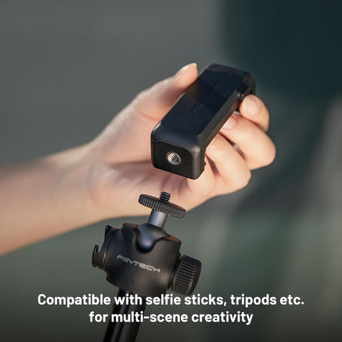 PGYTECH CapLock Extension Pole Mini Tripod with Phone Clip for DJI OSMO Action, Selfie Stick for Action Cameras