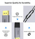 fairikabe 4K 60Hz DisplayPort to USB C Cable, 6.6ft for Portable Monitor, Projector, Nreal Air