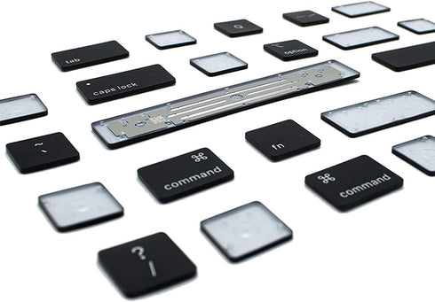 Willhom Keyboard Key Caps, Full Set of US Replacement for MacBook Pro Retina 16" 2019 (A2141), 13" 2020 (A2289, A2251)