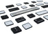 Willhom Keyboard Key Caps, Full Set of US Replacement for MacBook Pro Retina 16" 2019 (A2141), 13" 2020 (A2289, A2251)