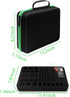 9V 7 Pack 111 Battery Organizer Storage Case with Tester for AA AAA C D Battery Holder Batteries Variety Batteries Mesh