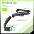 VKQTS 360 180 Sun Visor Phone Holder for Car with Swivel Design,Foldable Sunvisor Phone Holder for Car with Adjustable