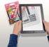 Stylus Crayon - Pink Stylus Pen for Touchscreen Tablets & Smartphones, Coloring App Included!