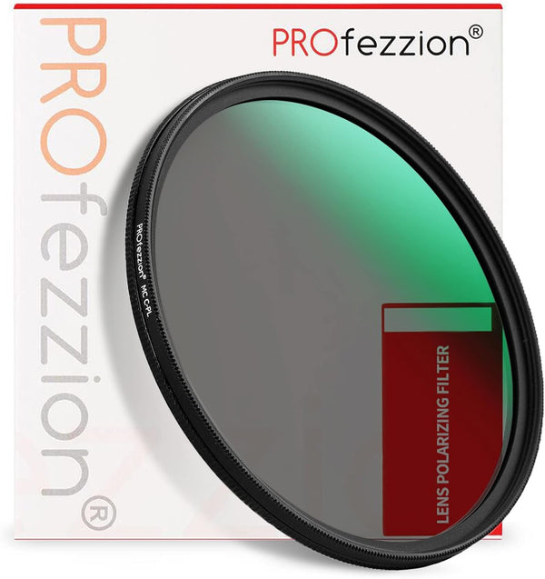 PROfezzion 49mm Circular Polarizer Filter for Canon EOS R10 R50 R100 M50 M6 Mark II with 18-45mm or 15-45mm Kit Lens,