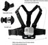 4 in 1 Chest Strap and Head Mount for GoPro Hero 12, 11, 10, AKASO EK7000, Brave 4, V50, Dragon Touch Action Cameras