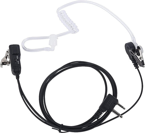 Pdflie VOX PTT AVPH4 Earpiece Surveillance Headset for Midland LXT600, GXT1000, LXT, GXT GMRS FRS Handheld Radios