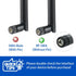 PROBOX AW140 8dBi Dual Band WiFi Bluetooth Omni Directional Antenna 2.4GHz/5GHz for WiFi Router, PCI-E Card, USB Adapter