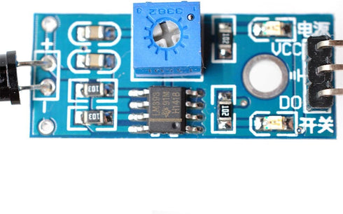 Oiyagai 5pcs IR Flame Sensor Module Detector - Smartsense for Temperature Detecting Compatible with Arduino