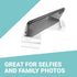 Cell Gel Wall Mount Phone Holder, Reusable Universal Phone Mount for Walls, Showers, Airplane Seats, Tile, Concrete,
