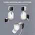 Wall Mount for Blink Mini Pan-Tilt Camera, Black Stainless Steel Bracket for Home/Office Indoor