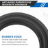 MECCANIXITY 3 Inch 74.5x48.5mm(IDxOD) Rubber Speaker Edge Surround Rings Perforated Subwoofer Rings Replacement Parts
