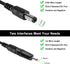 Shutao 5V 9V 12V 5V 9V 12V 1A 3.5x1.35mm to Step Up USB Boost Converter DC Boost to USB Step-up Cable Voltage Converter