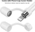 APETOO 4-Pack 1st 10 9 8 7 6, for Apple Pencil Cap, Magnetic Replacement Cap with Anti-Lost Silicone Holder for Apple