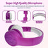 Toddler Wireless Headphones, Bluetooth Kids Headphones with 93db Volume Limited, Foldable with Built-in Mic for Cell