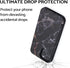 TORU CX PRO for iPhone 12 Pro Max Case, Wallet, Protective Shockproof Cover with Hidden Card Holder, Marble