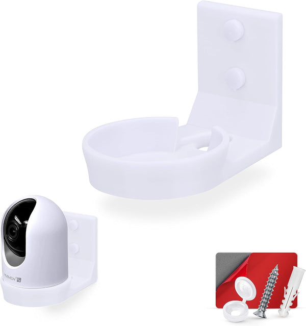 Wall Mount for Mubview PK320 Pet & Baby Monitor - Easy Install Holder Bracket, Reduces Blind Spots & Clutter