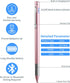 Minilabo Touch Screens Active Stylus Pen for Lenovo Yoga Book Smart Tab, 1.5mm Ultra Fine Tip, Pink