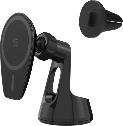 Scosche MPMSWDV Magnetic Phone Holder for Car, iPhone MagSafe Car Mount for Dashboard/Windshield/Vent