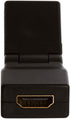 Cmple - HDMI Female to HDMI Female Extender, 4K 3D Swivel Adapter for TV, Monitors, Projector