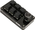 One Hand Macro Mechanical Keyboard, 6 Key Mini Keypad with Knob, DIY Programmable for Gaming and Designers