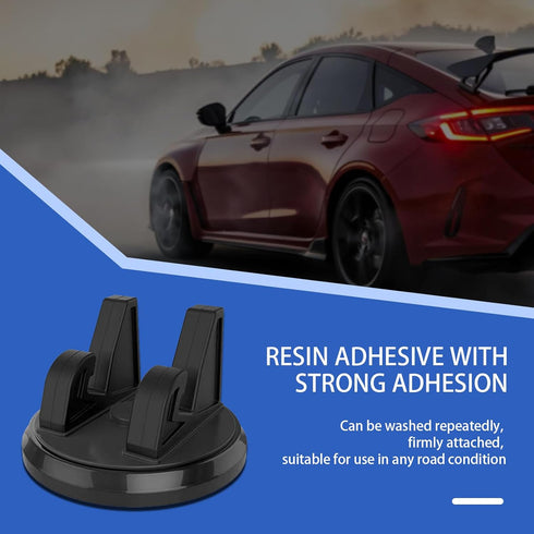 1 PC Car Dashboard Cell Phone Holder, Vertical Horizontal Rotate Design, Universal Automotive Mount