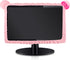 Remagr 1 Pcs 20''-29'' Kawaii Computer Monitor Cover with Cat Ear Design,