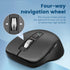 CITLLA BT1 BT2), 4-Way Wireless Bluetooth Mouse (USB + + Full Size Mouse, Scrolling, Multi-Device Silent for Computer