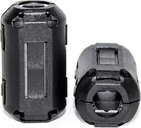TOJOIN 20PCS Ferrite Bead Clip on Ferrite Core RFI EMI Noise Suppressor for Phone, TV, Speaker