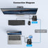 XYKJOBC 60M Cat5e Cat6 1080P HDMI KVM Extender Over HDMI USB KVM Extender Transmit with Loop Out Support USB Keyboard