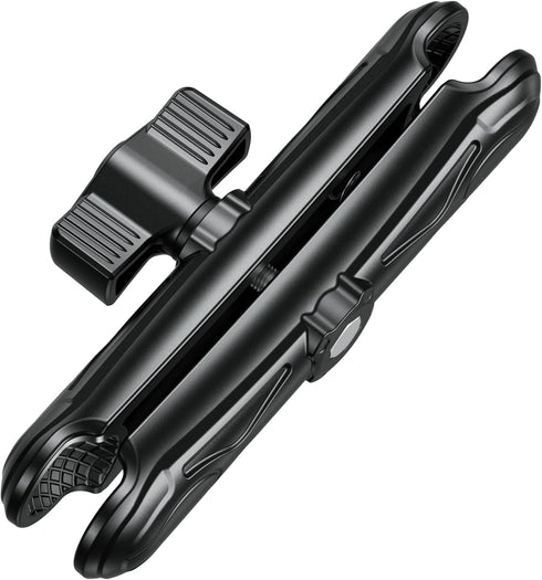 Double Socket Arm, 5.9" Aluminum Alloy Long Arm Compatible with RAM Mount B Size 1" Ball Components