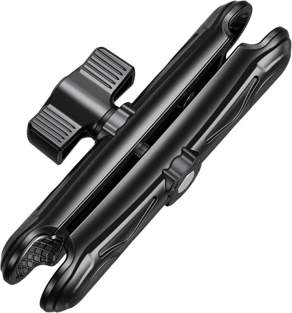 Double Socket Arm, 5.9" Aluminum Alloy Long Arm Compatible with RAM Mount B Size 1" Ball Components