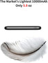 5V 2A Power Bank for Heated Vest, Jacket, Stadium Seats, Lightest 10000mAh Fast Charging Battery Pack