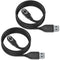 2-Pack Magnetic USB Charging Cable for Shokz Aeropex, OpenRun, OpenRun Pro, OpenRun Mini & OpenComm 2/UC - 3.3ft