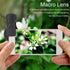 Hemobllo 0.45X 12.5X Set Universal Mobile Phone Lens Wide Angle and Macro Clip-on Lens for Smartphone Photography