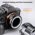 K&F Concept Lens Mount Adapter M42-NEX IV, Manual Focus for M42 Lens and Sony E Mount Camera Body