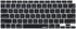 XSKN Silicone Keyboard Cover Skin K-351DU for 2020 MacBook Air 13.3" A2179 A2337 M1 Chip (US Spanish Black)