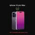 2 Pack Gradient Tempered Glass Privacy Screen Protector for iPhone 14 Pro Max, 6.7 inch, Anti-Spy, Anti-Scratch