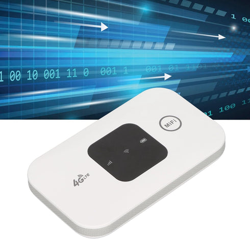 ciciglow 4G Portable High Speed SIM Card Router for Home Office Travel, Strong Coverage Hotspot