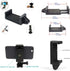 2in1 Wall Phone Mount, Overhead Camera Mount for iPhone Samsung Live Streaming, Craft Videos, Online Lessons